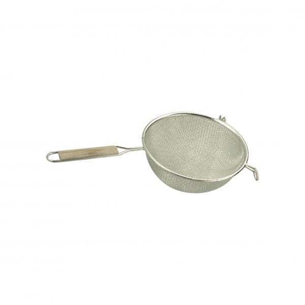 Metaltex Fine Tin Mesh Strainer With Wood Handle 140mm