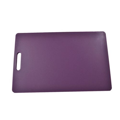 Purple Cutting Board with Handle 300x450x12mm
