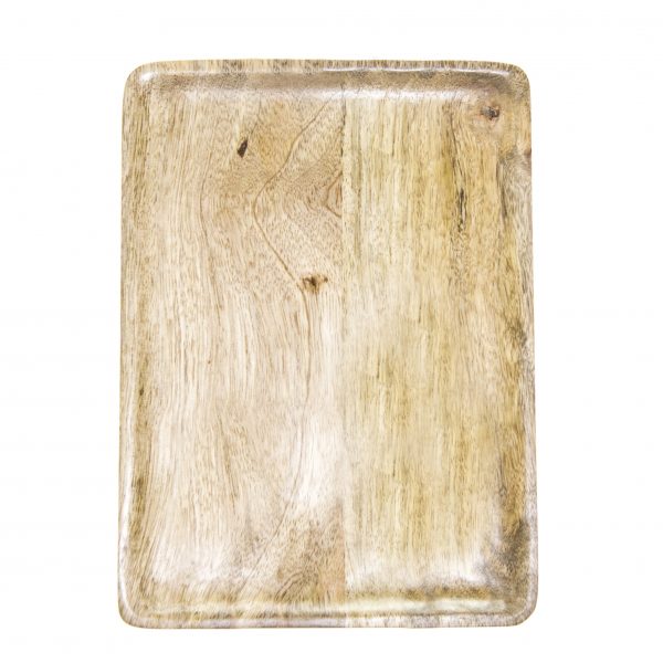 Rectangular Mangowood Natural Serving Board 350x255x15mm