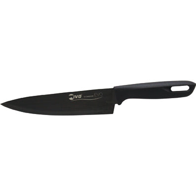 Ivo Titanium Evo Black Handle Chef's Knife 180mm