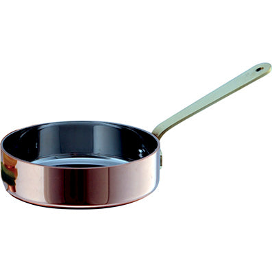 Mini Frypan, Copper with Brass Handle 120x35mm