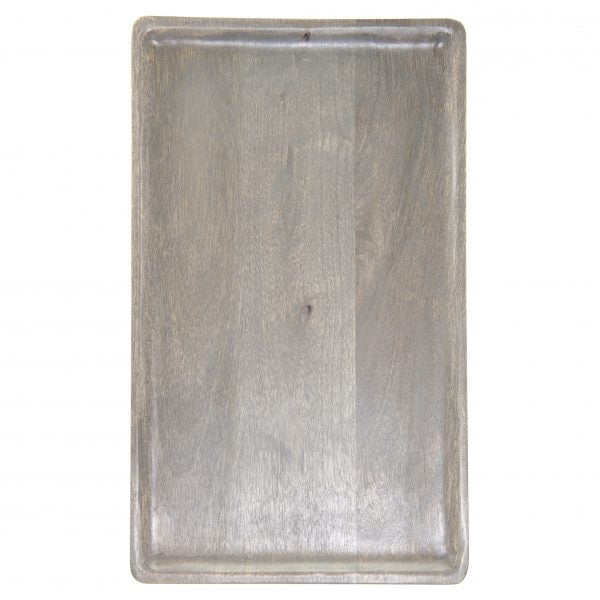 Rectangular Mangowood Grey Serving Board 400x200x15mm