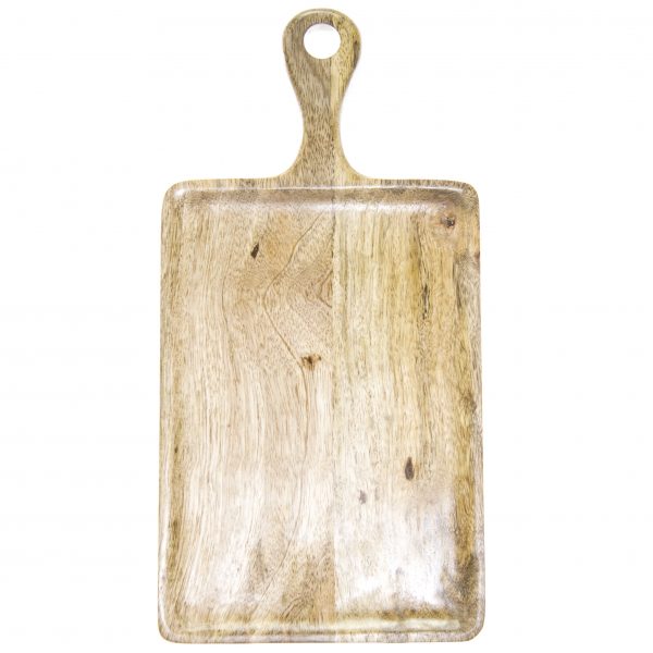 Rectangular Mangowood Natural Serving Board 520x700x440mm