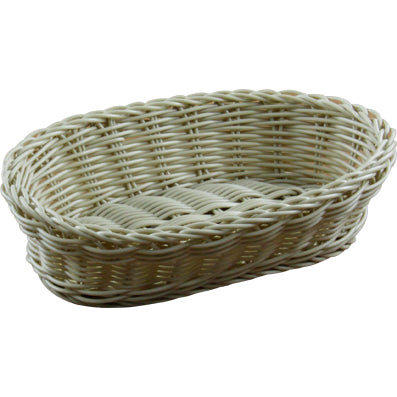 Polypropylene Oval Bread Basket 250x175x60mm