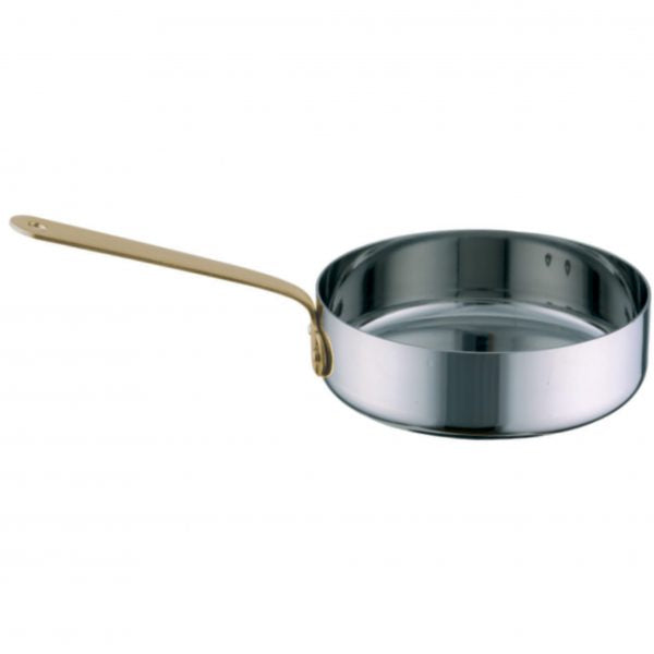 Mini Frypan, Brass Handle 120x35mm