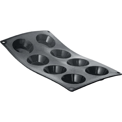Moulflex Round Tartlets (8x39ml) – 175x300x30mm