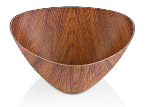 Evelin Triangular Large Bowl 240x240x105mm