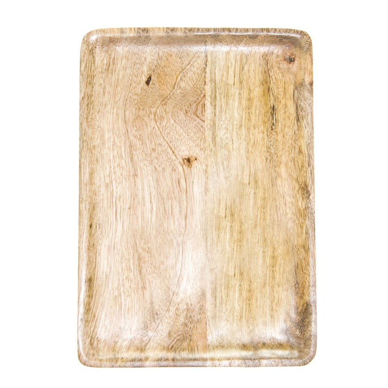 Rectangular Mangowood Natural Serving Board 360x180x15mm