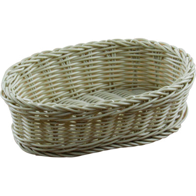 Polypropylene Oval Bread Basket 225x150x60mm