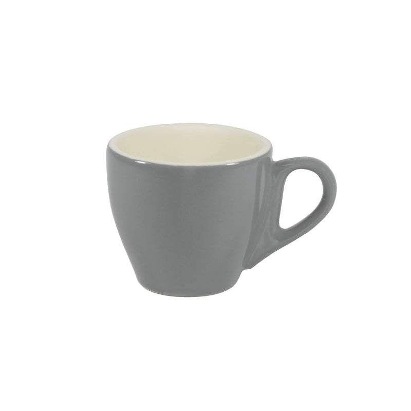 Espresso Cup 90ml, French Grey White