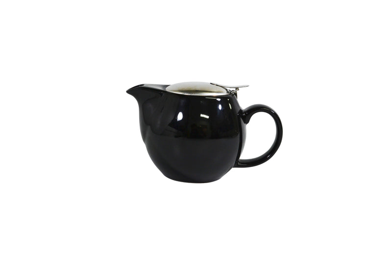 Infusion Teapot With S-S Lid-Infuser 350ml, Onyx